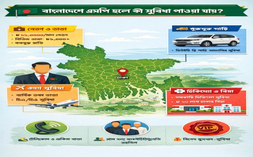 বাংলাদেশে এমপি হলে কী সুবিধা পাওয়া যায়?