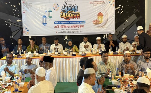 ফেনী টেলিভিশন জার্নালিস্ট ক্লাবের ইফতার অনুষ্ঠিত