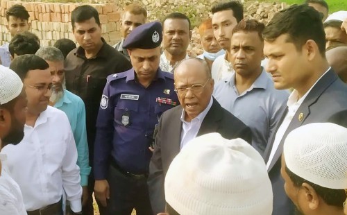 দাগনভূঞা পৌর ডাম্পিং স্টেশন স্থাপনের আশ্বাস পরিবেশমন্ত্রীর