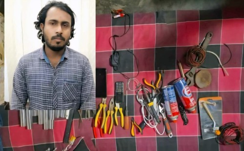 দাগনভূঁঞায় বোমা তৈরির সরঞ্জামসহ