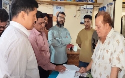 ভ্রাম্যমান আদালতের অভিযান   সোনাগাজীর ডাকবাংলা ল্যাবকে ৫০ হাজার টাকা জরিমানা