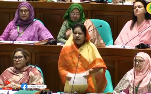 জাতীয় সংসদে এমপি রানুর হুঁশিয়ারি  ফেনীতে মেডিকেল কলেজ প্রতিষ্ঠা না হলে ৪ এমপির আমরণ অনশন!