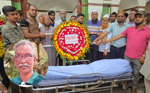 ফেনীর সাংবাদিক ওসমান হারুন দুলাল আর নেই