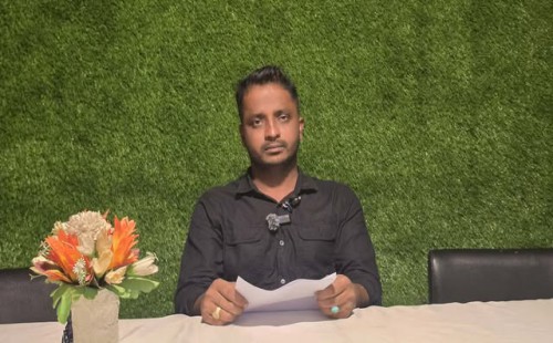 ফেনীতে জীবনের নিরাপত্তা চেয়ে সাবেক যুবদল নেতার সংবাদ সম্মেলন