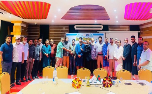 রোটারী ক্লাব অব ফেনী অপূর্ব’র কলার হ্যান্ড ওভার ও নতুন রোটারী বর্ষের প্রথম সভা
