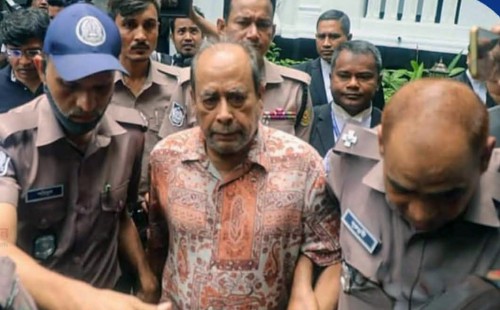 ফেনীতে মানবতাবিরোধী অপরাধের মামলায়   সাবেক মেজর মোজাফফর গ্রেপ্তার