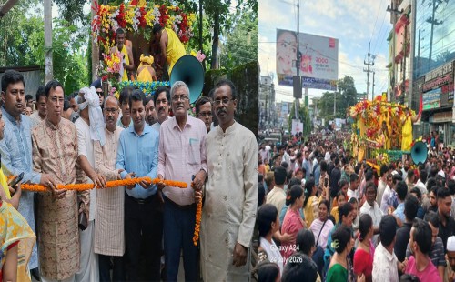 ফেনীতে উল্টো রথযাত্রা মহোৎসব অনুষ্ঠিত